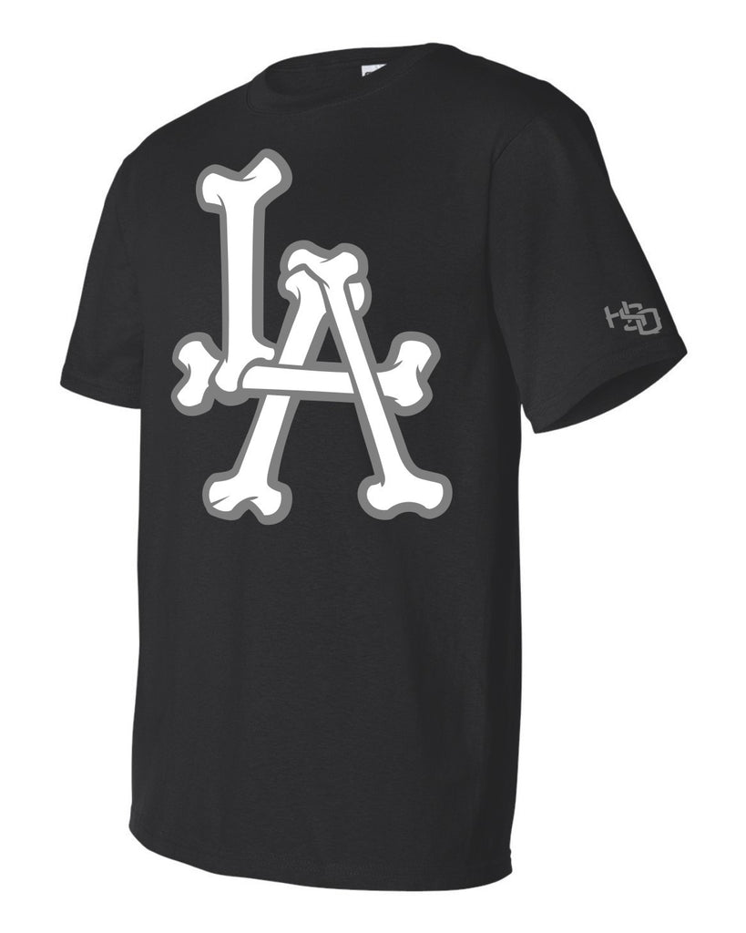 LA Bones Black T-Shirt